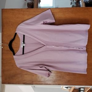 Short sleeve sweater